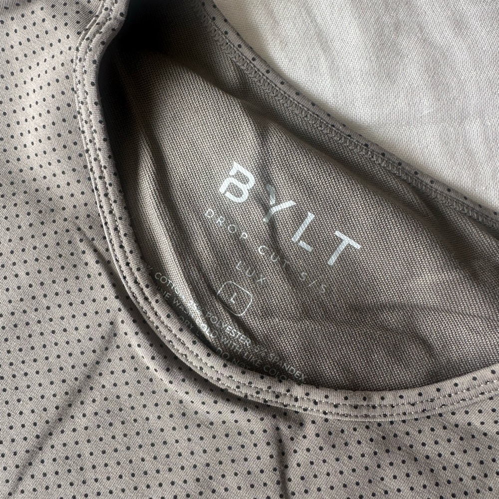 BYLT Dotted Drop Cut Tee